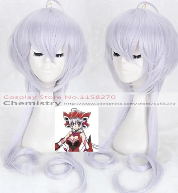 Senki Zessho Symphogear Yukine Chris Косплей hairwear