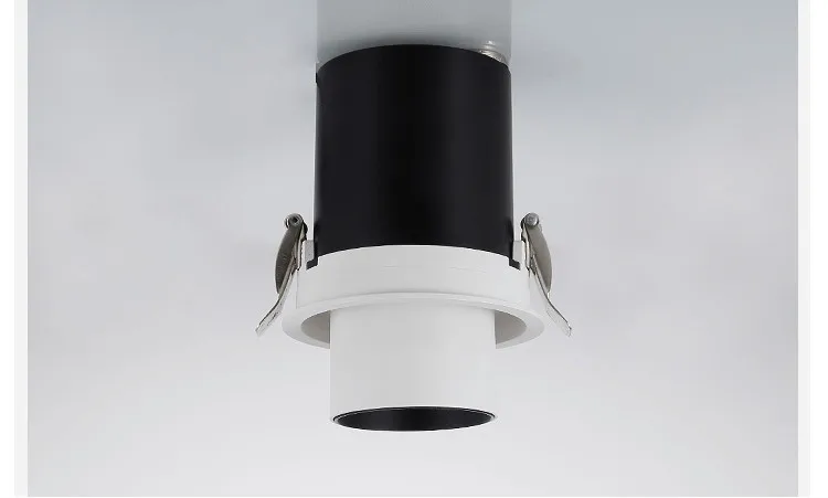 嵌入式可拉伸led射灯新款cob天花灯旋转可调客厅圆方形伸缩洗墙灯-淘宝网_13