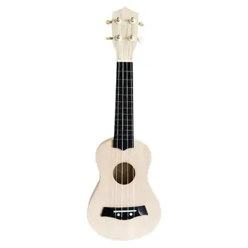 

DIY Ukulele Material Kit Hand Painting Guitar Kit DIY Musical Instrument Kit Handmade DIY Ukulele Assembling Kit for Home