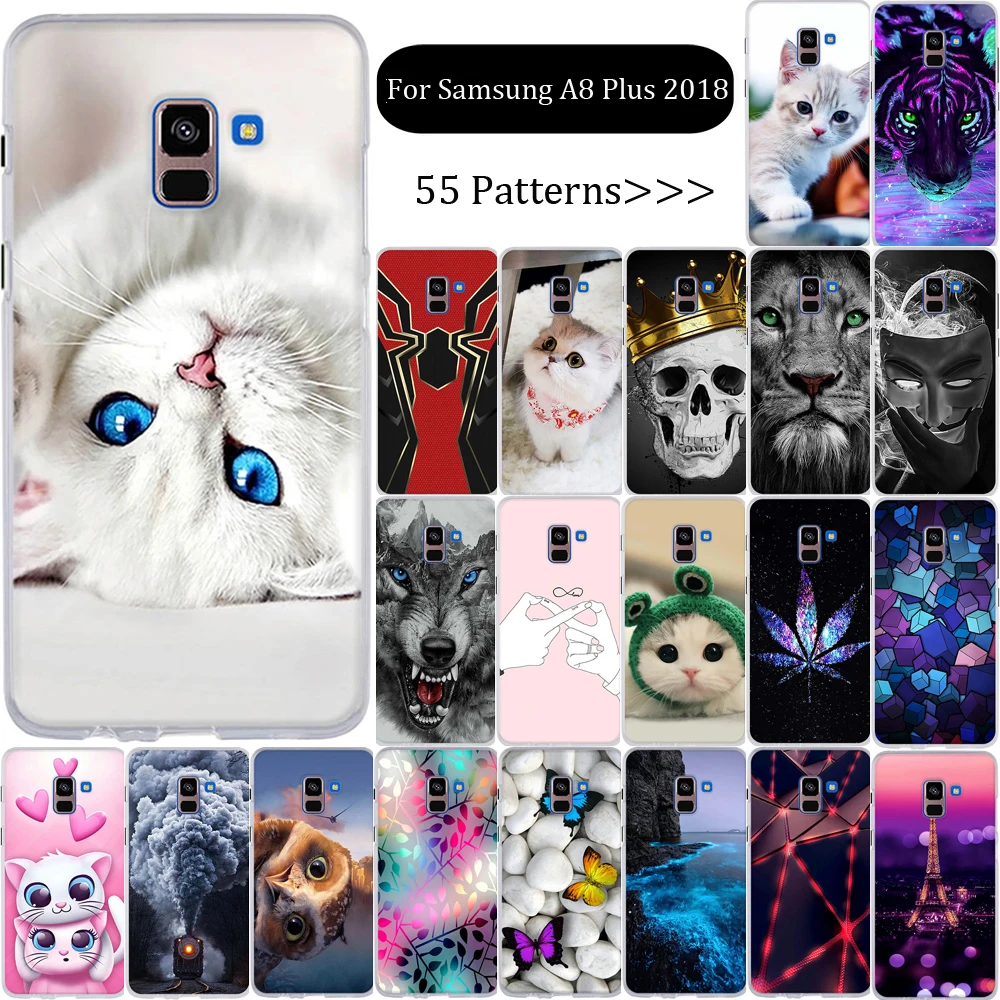 

Case for Samsung Galaxy A8 Plus 2018 Case Capa Coque TPU Silicon Case for Samsung A8 Plus A 8+ 2018 A730F Cover Protector Bumper