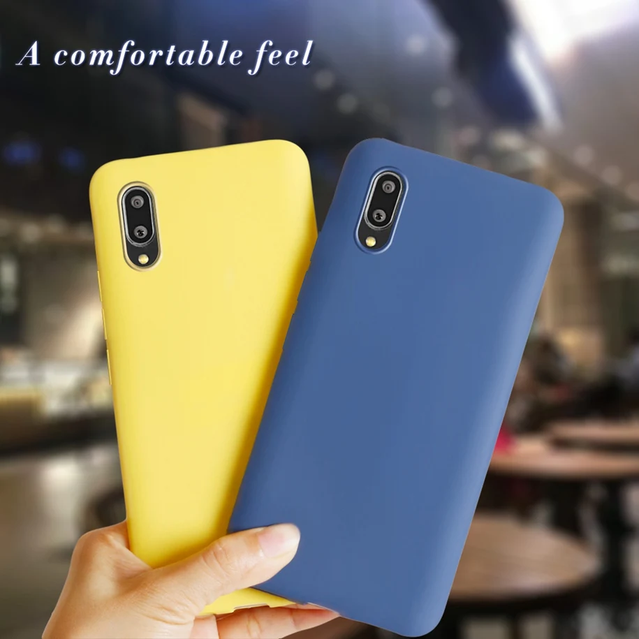 Оригинальный силиконовый чехол для Vivo V11 Pro задняя крышка на противоударный