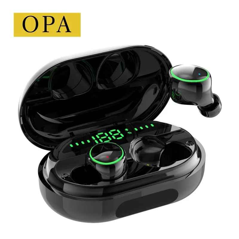 

OPA IPX8 C5S TWS Earphones Wireless Earbuds Bluetooth 5.0 Headset Support Aptx For iPhone Android Xiaomi Huawei