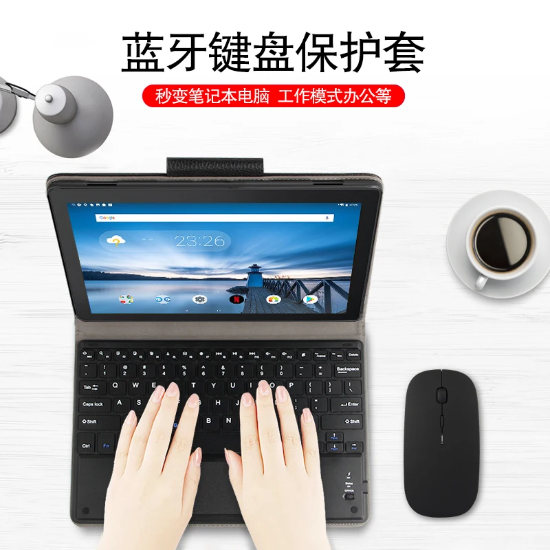 Чехол для lenovo Tab M10 TB-X605L TB-X605F 10,", защитный чехол-подставка с Bluetooth клавиатурой, чехол для планшета из искусственной кожи+ ручка