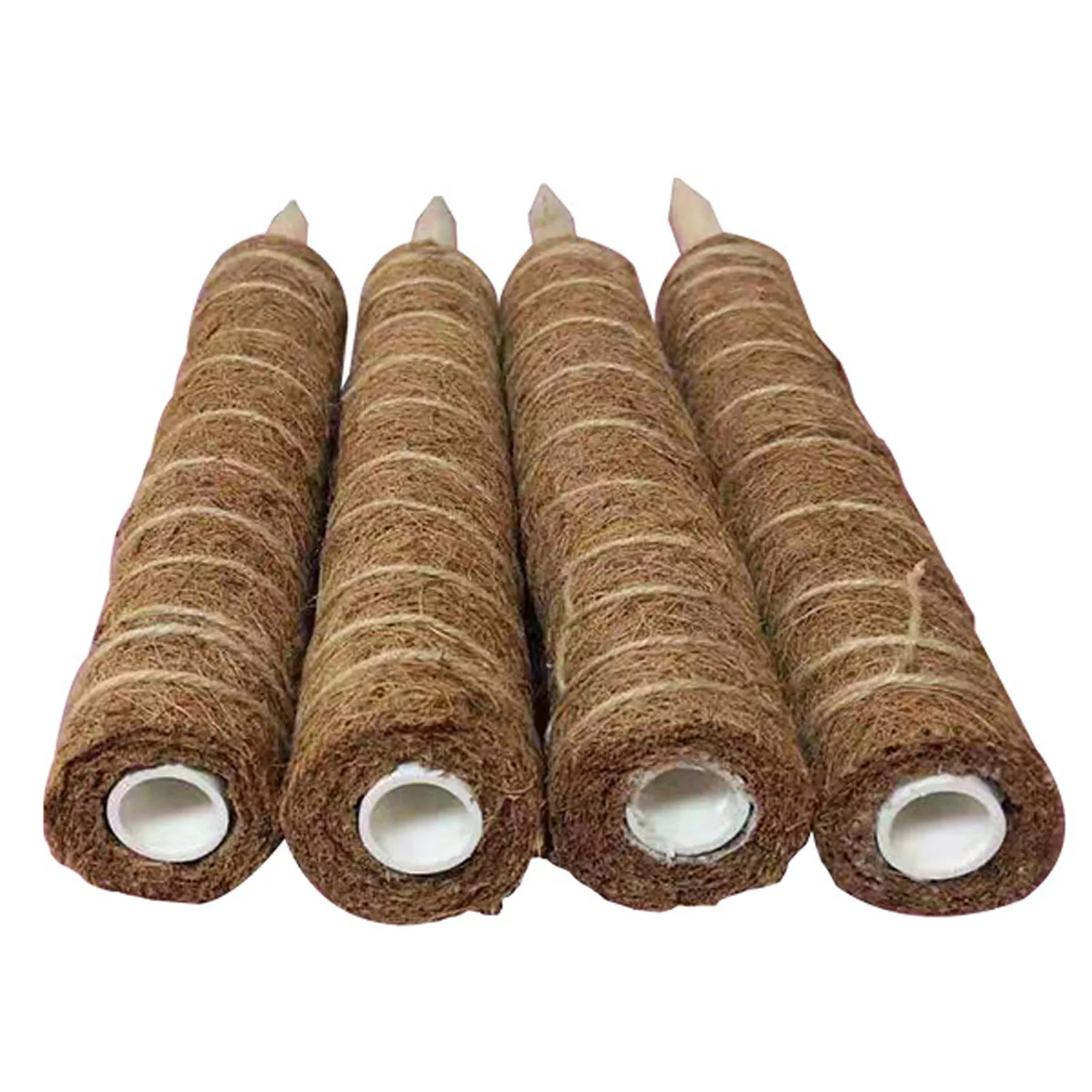 2 шт Coir Moss Stick Totem столб для криперов альпинистских комнатных растений поддержка