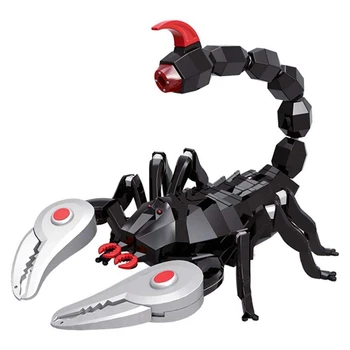 

Electric Remote Control Scorpion Newest Mechanical Lnfrared Sounds Spray Glow Reptiles Boy Baby Toys for Children