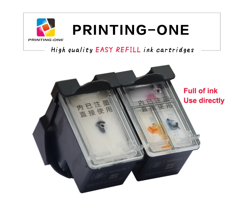 PRINTING-ONE 301XL чернильный картридж легко Заправляемый hp 301 совместимый для hp 2050 1000 1050 2510 3000 Envy 4500 4502 Европейский принтер