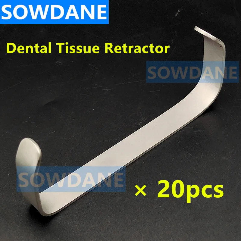 20pcs Dental Surgical Tissue Retractor Twin Hold Lip And Cheek Opener