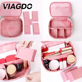 

Makeup Bag Storage Bag Waterproof High Capacity Luggage Multifunction Outdoor Oxford Fabric Fashion Cosmetic Pouch Toiletry