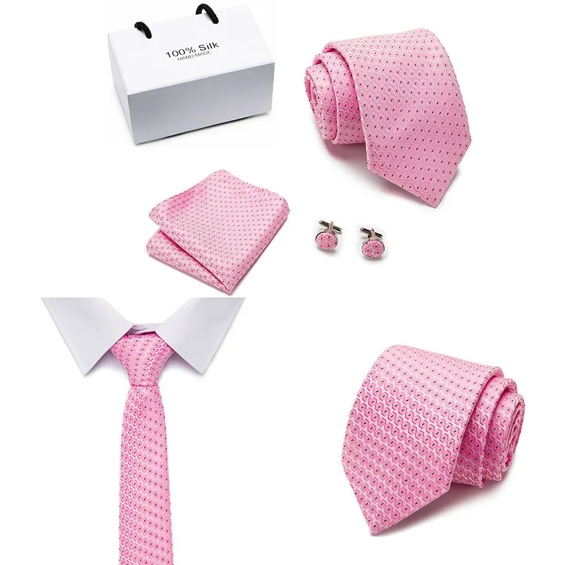 Мужские галстуки, многоцветные галстуки в подарочной коробке, деловые галстуки, свадебные галстуки, деловые вечерние рубашка с галстуком, аксессуары для мужчин, галстуки