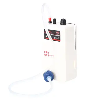 

Fishing Air Pump Aquarium Quiet DC800 Aerator Tank Live Bait Oxygenated for Oxygen Tool Battery