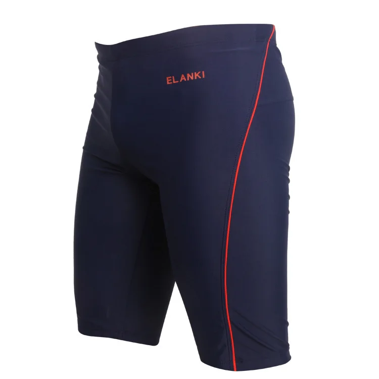 

Bubble Hot Spring Plus-sized Long Men Boxer with Drawstring Swimming Trunks Top Grade Net Version of Fashion