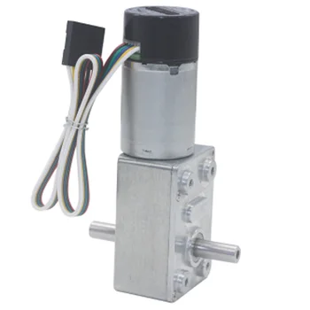 

Double Shaft DC 6V 12V 24V Encoder Motor Gear Mini Reductor 12 Volt 24 V Electric Reverse DC12V 6/10/23/30/40/90/150rpm JGY370