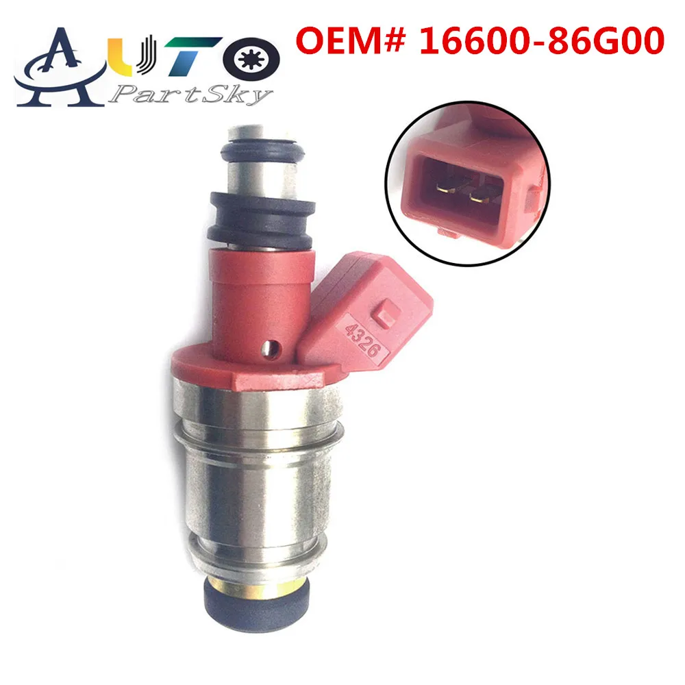 Новый 16600-86G00 1660086G00 35-80798I4 3580798I4 JS21-1 Топливные форсунки для Nissan пикап D21 | Автомобили