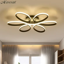 Modern led chandelier lighting for living room bedroom dining room indoor home lustre chandelier lamp AC90v-260v lampadario