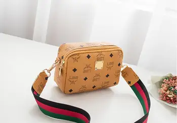 

2020 Spring Summer New Printing Small bag Fashion Square bag Single Women shoulder Bags Messager bags Girl camera bags