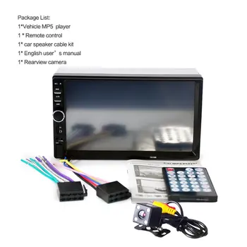 

Car Video Player 7 Inch Audio Stereo MP5 Player Audio Car Radio FM USB Player Support for SD/MMC 7018B