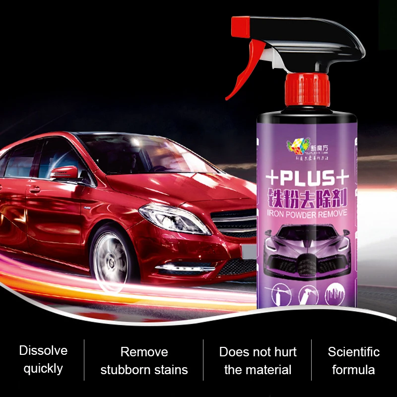 500ml Car Alloy Wheel Cleaner Spray Rust Remover for Auto Paint Tyre