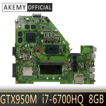 

New!!! X550VX Motherboard For For For Asus X550VX X550VXK X550VQ Laptop Mainboard Motherboard GTX 950M I7-6700HQ 8GB