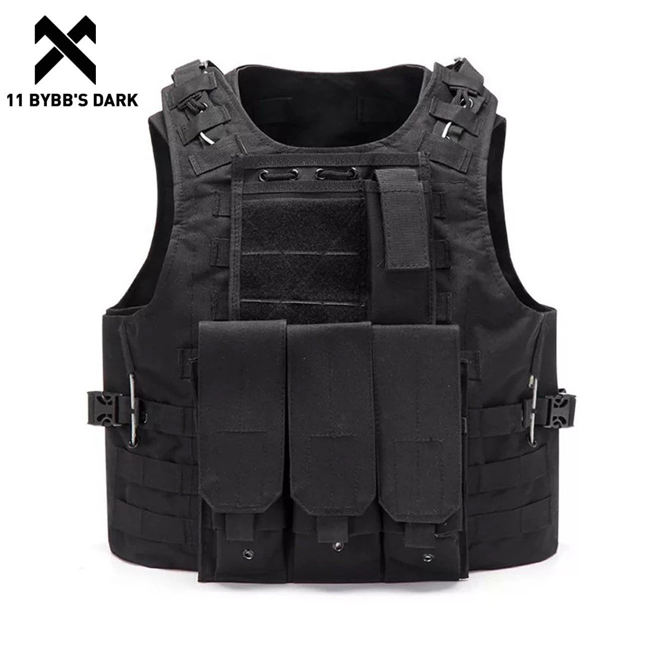 11 Bybb Dark Sport Vests With Waist Bag Men Multifunction Breathable