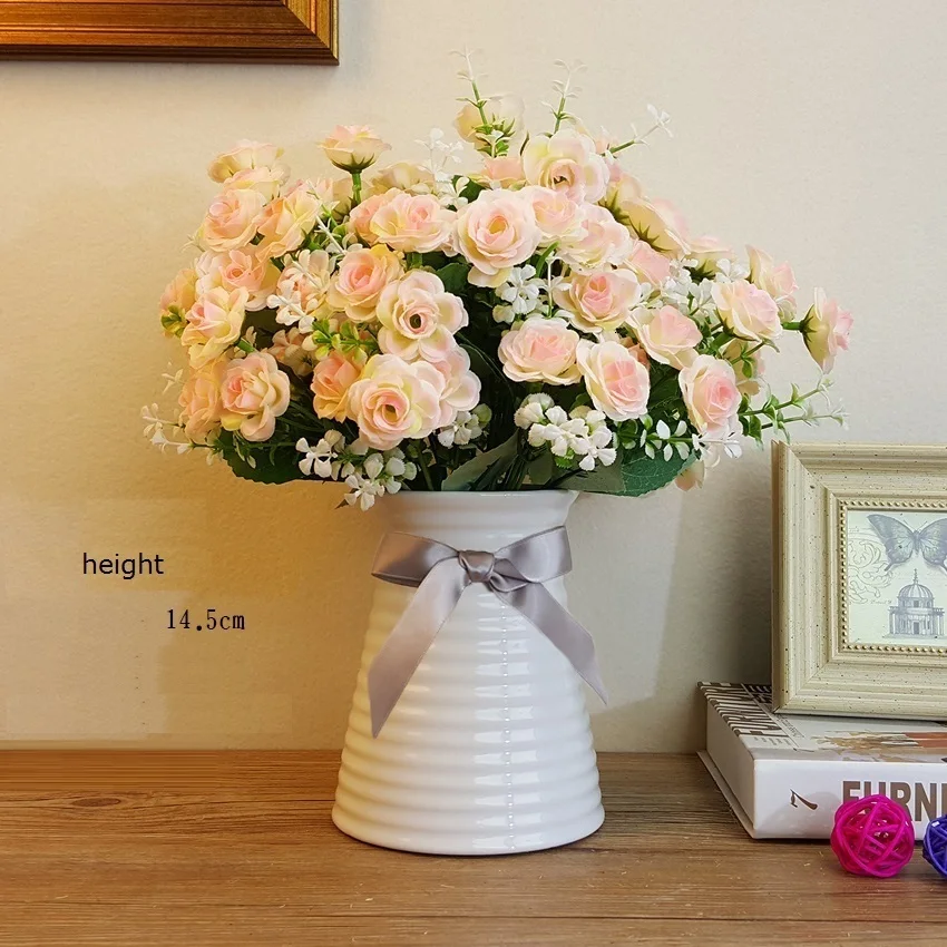 Вазон на Kwiaty Decorativos Para Casa для Cam Vazo Jarron ВАСО De Flor аксессуары современные украшения дома Teraryum ваза для цветов
