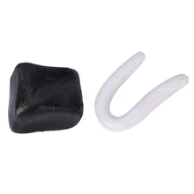 2 шт творческий Moldable клей практичный Многофункциональный Самонастраивающийся силикон, белый и черный