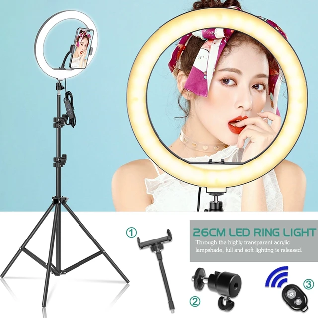 Selfie Lights Charge LED Selfie Ring Light Lumière De Remplissage