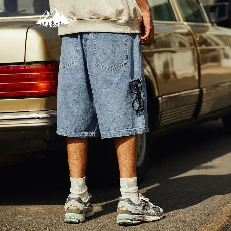 INFLATION Vintage Denim Shorts Man 