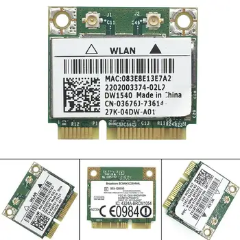 

Dual Band 300Mbps BCM943228HMB 802.11a/b/g/n Wifi Wireless Card Bluetooth 4.0 Half Mini PCI-E Notebook Wlan 2.4Ghz 5Ghz Adapter