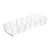 Transparent Grids Acrylic Cosmetics Storage Box Makeup Holder Jewelry Make Up Organizer For Home Clear Desktop Storage Boxes 