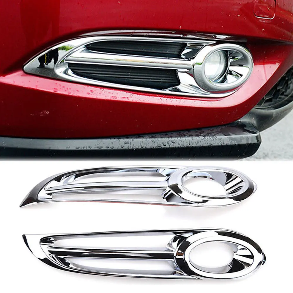 

For Honda HR-V HRV Vezel 2016 2017 2018 Chrome Front Rear Fog Light Cover Head Tail Lamp Trim Molding Frame Garnish Car-Styling