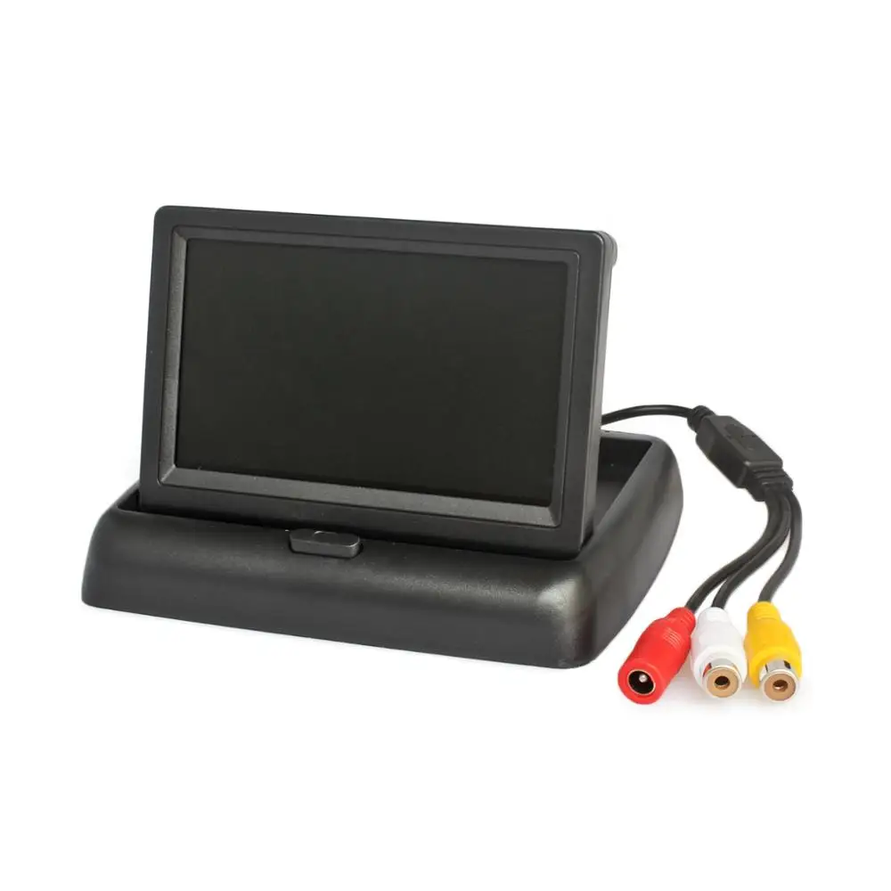 DIYKIT, 4,3 дюймов, Автомобильная камера заднего вида, комплект, резервное копирование, автомобильный монитор, ЖК-дисплей, HD, Автомобильная камера заднего вида