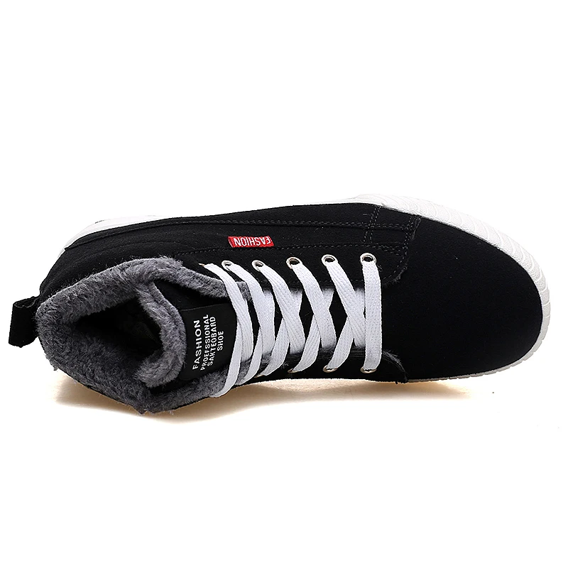 Winter couple shoes high top warm fashionable board shoes men's and women's casual shoes