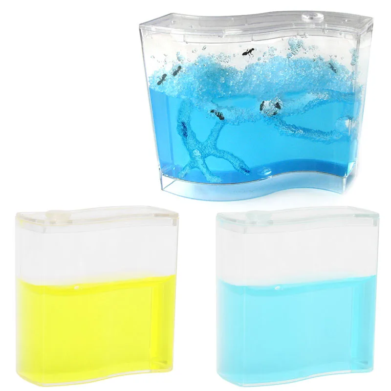 Gel Maze Ant Farm Works Educational Glue Live Habitat Feeding