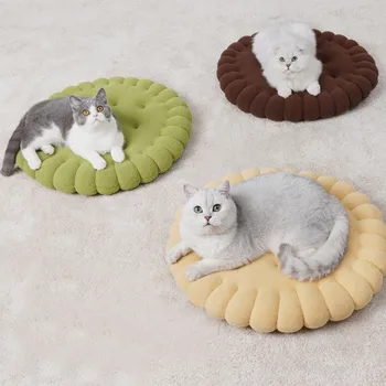 

Pet Cat Biscuit Mat Pet Sleeping Mat Dog Cushion Cat Nest Mat Four Seasons Universal Cat Mats Beds Cat Supplies