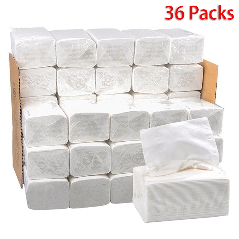 

Toilet Paper 36 Packs 3-Ply Paper Towel Bath Tissue Bathroom Home Soft Toilet Tissue Household Toilet Paper Towels
