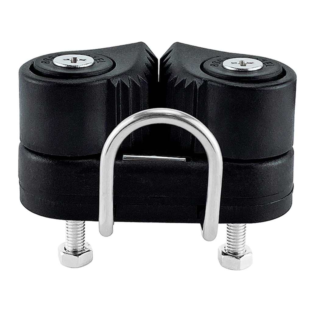 Black Composite 2 Row Ball Bearing Sailboat Cam Cleat Breaking Load 900kg | Автомобили и мотоциклы
