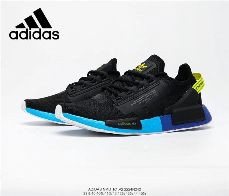 Adidas NMD R1 трикотажные верхние оригинальные высокие эластичные мужские и женские