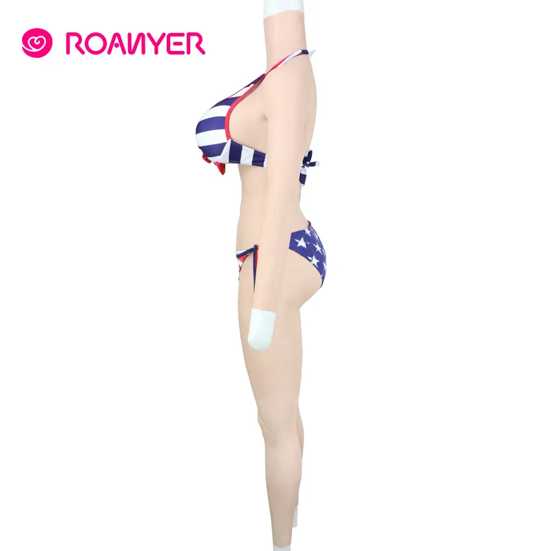 Roanyer поддельные груди чашка H силиконовые формы для с руками костюмы