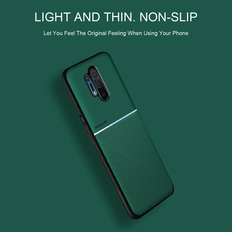 Модный силиконовый чехол из углеродного волокна для OnePlus 8 Pro противоударный 7T 7 One