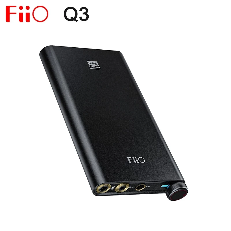 Fiio Q3 AK4462 Balanced Headphone Amplifier USB DAC AMP PCM768K DSD512 Decoding 2.5/3.5/4.4mm Output for Phone &amp Computers |