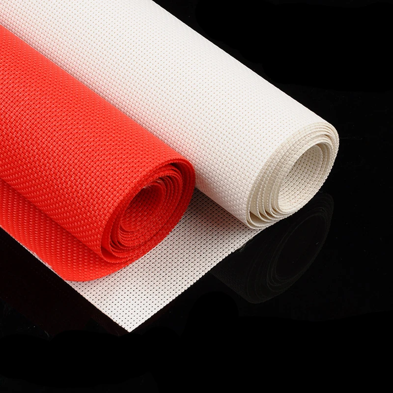 Белый/красный 14CT вышивка ткань аида вышивка крестиком ткань аида Aida пластиковая ткань для DIY ручной вышивки