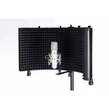 

Acoustic screen for studio microphone with Mount for Lux sound ma305