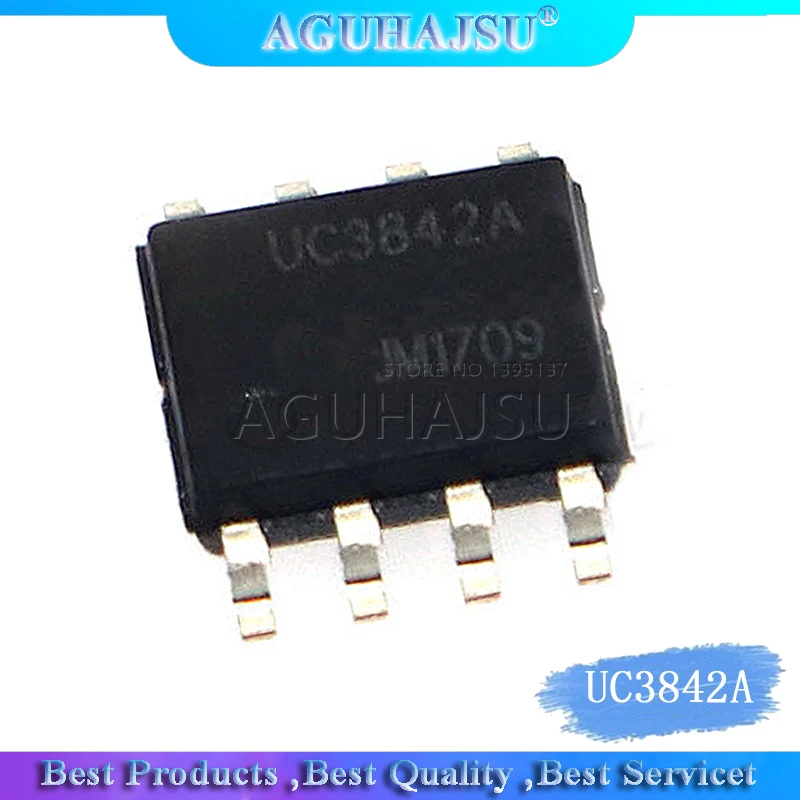 10 шт./лот UC3842A UC3842 3842B UC3842B 3842 SOP-8 новое качество очень хорошая работа 100% микросхемы