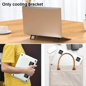 

Universal Laptop Table Stand With Adjustable Folding Ergonomic Design Stand Notebook Desk For Tablet With Mouse Pad