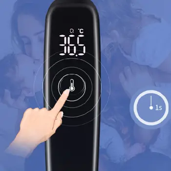 

T09 Smart Body Thermometer Full Screen 1S Instant Measure Infrared Digital Meter