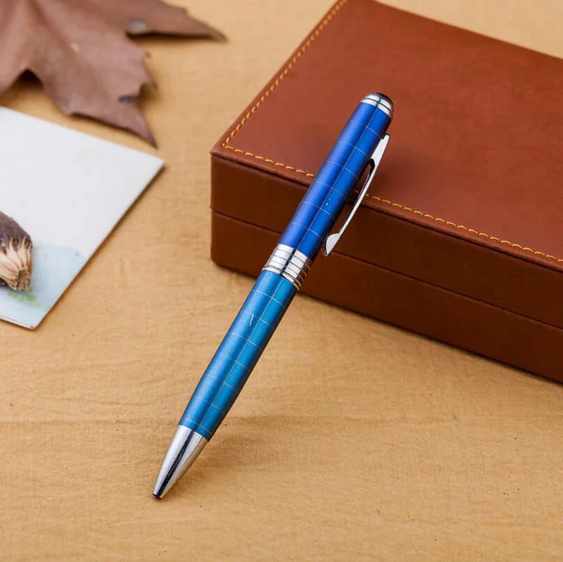 Модная дизайнерская Шариковая ручка для бизнеса, Высококачественная Роскошная металлическая ручка для письма, купить 2 ручки, отправить подарок