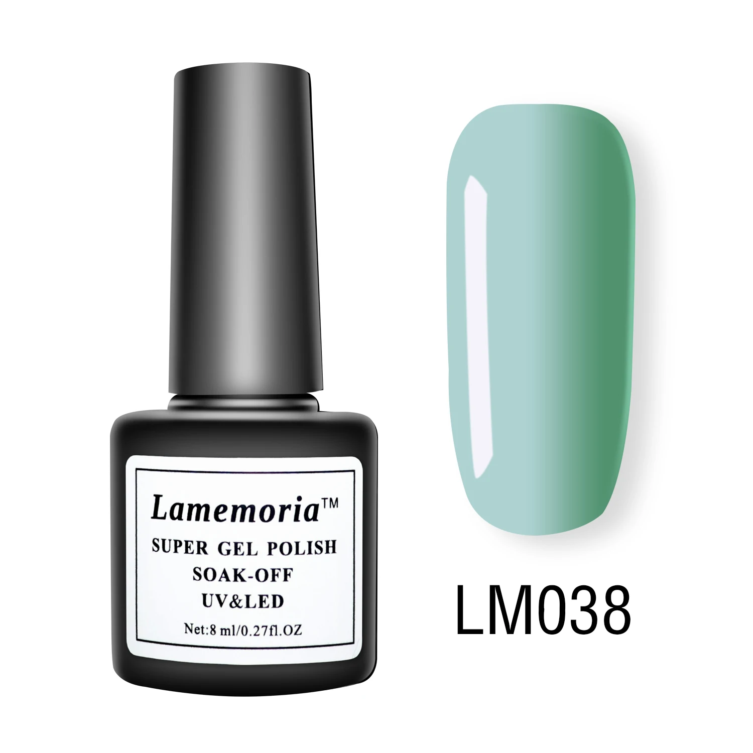 Lamemoria Гель-лак для ногтей гибридные лаки для ногтей полуперманентный гель uv Vernis цвет все для маникюра гель лак основа праймер - Цвет: LM038