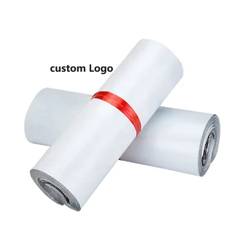 

500pcs/lot custom logo waterproof tear-proof poly mailer shipping bag plastic envelope courier bags with your own logo