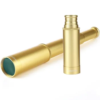 

2019 Pirates of the Caribbean Monoculars 25x40 Child Telescopic Golden Telescope Outdoor hiking camping telescope