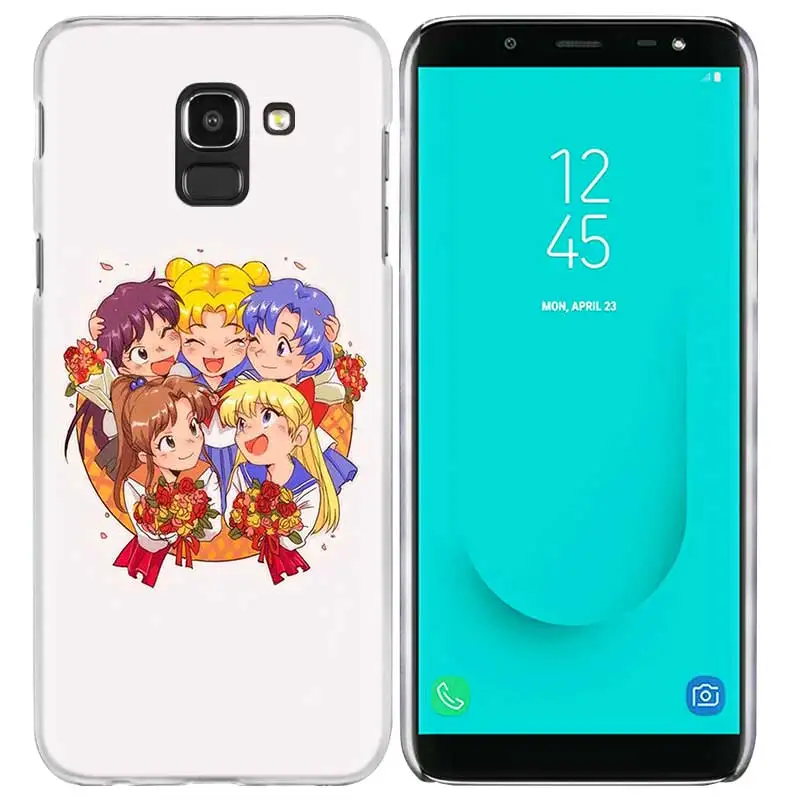 Розовый «Сейлор Мун» для костюмированной вечеринки по японскому аниме KawaiiCase Крышка для samsung Galaxy S10 S10e 5G S9 S8 S7 край M40 M30 M20 M10 J8 J6 J4 Plus